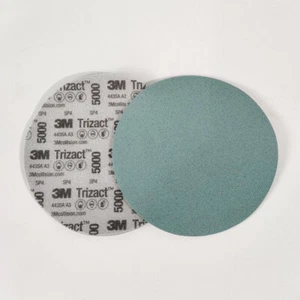 3M PN30662 Trizact Pyramid Disc Sanding discs 6"  P5000 Fine Grinding 5pcs - Picture 1 of 4