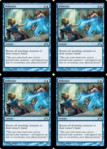 MTG - 4x AETHERIZE - Gatecrash (U) - Image 1 of 1