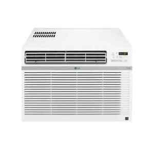 LG - 18,000 BTU Window Air Conditioner with Smart Wi-Fi  - Cooling Only - 208...