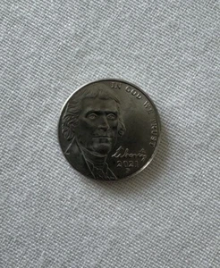 2021 P Jefferson Nickel, DD, Scar, Die Chips - Picture 1 of 7