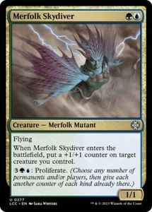 Merfolk Skydiver Commander: The Lost Caverns of Ixalan MTG Magic - Picture 1 of 1