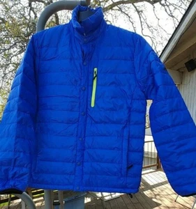 Penfield Naklin packable down shirt/jacket button up cobalt nwt msrp$150 - Picture 1 of 9