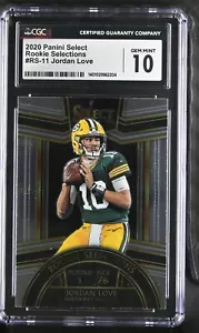 JORDAN LOVE RC 2020 Select Rookie Selections RS-11 GEM MINT 10 + FREE SHIPPING! - Picture 1 of 2