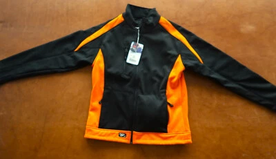 Korsar Softshelljacke Athletic schwarz-orange Polyester Grösse XL Arbeitsjacke - Bild 1 von 2