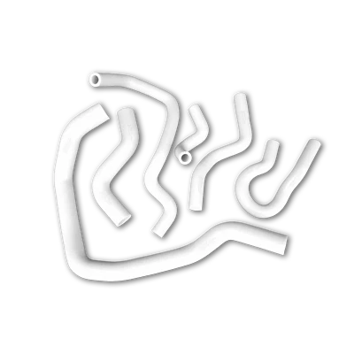 Manguera de silicona calentador radiador EG EK blanco para Honda Civic D15 D16 1992-2000 Foto 1 de 4