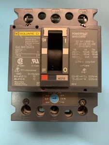 SQUARE D 15 A GJL36015M03 SCHUTZSCHALTER 3P 600V MAG-GARD RECON - Bild 1 von 7