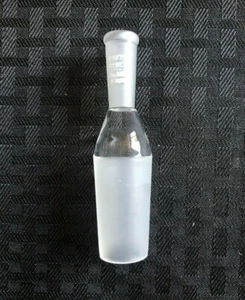 Corning Pyrex Glass Enlarging Adapter 10/30 Outer to 24/40 Inner Joint 8820 - Picture 1 of 4