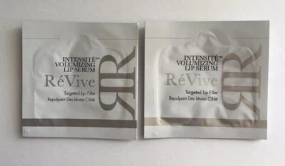 LOT OF 2- RE’VIVE INTENSITÉ VOLUMIZING LIP SERUM SAMPLES - Image 1 of 2