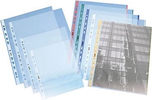 PACCO 50 BUSTE SUPERIOR FORATE 22X30 BUCCIA D'ARANCIA ANTIRIFLESSO - Picture 1 of 1