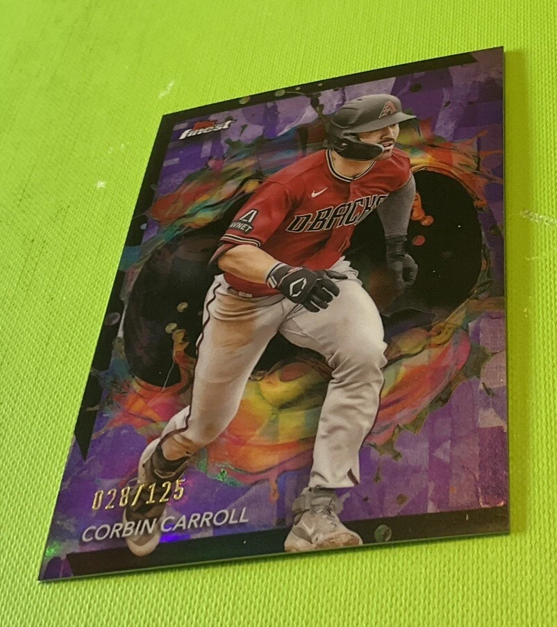 Corbin Carroll 2024 Topps Finest Rare Purple /125 Arizona Diamondbacks #280 - Image 1 of 1