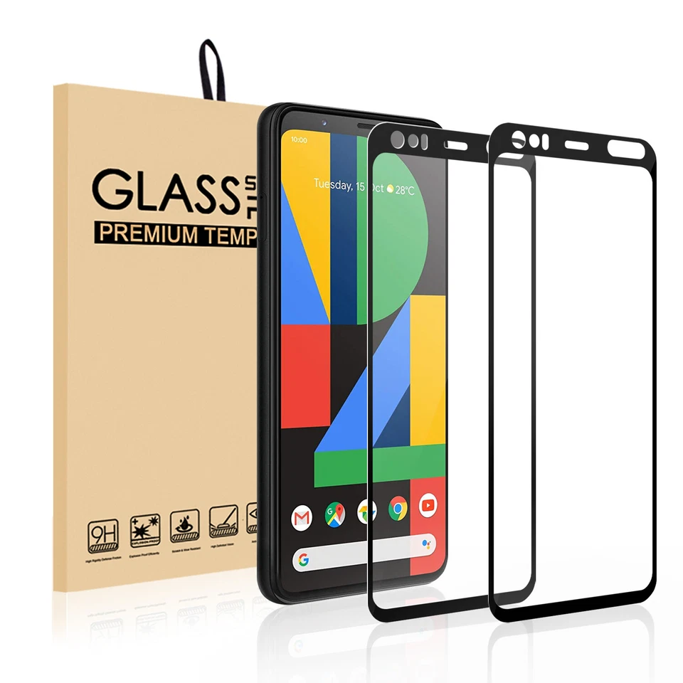 Screen Protector for Google Pixel 4 Pixel 4 XL Tempered Glass Clear Anti-Scratch - Image 1 of 1