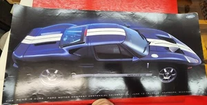 The Road is Ours - 2003 FORD GT Poster - Centennial Celebration - Dearborn Mich - Picture 1 of 4