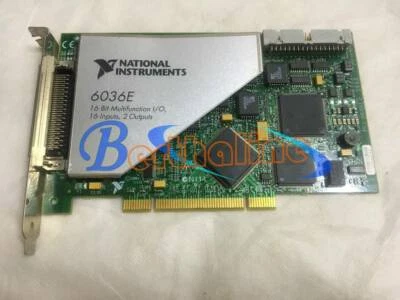 DAQ multifunción National Instruments PCI-6036E 16 bits 16 entradas 2 salidas - Imagen 1 de 3