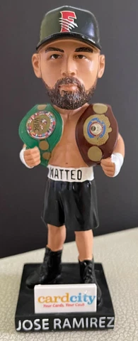 2021 Fresno Grizzlies Jose Ramirez Bobblehead Double Title Belt SGA Cover