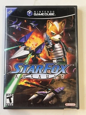 🎮Star Fox Assault GameCube w/ Manual ✅TESTED💿Resurfaced🎮See Screenshots 🎮 - Image 1 of 4