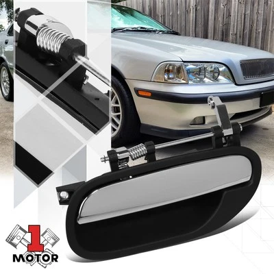 [Rear Left Side] Chrome Exterior Outer Door Pull Handle for 00-03 Volvo S40/V40 - Image 1 of 4