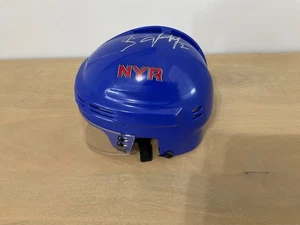 Brian Leetch Autographed Signed Custom New York Rangers Mini Helmet Steiner COA - Picture 1 of 4