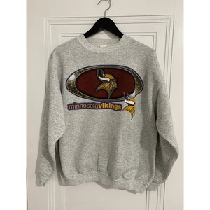 Vintage Minnesota Vikings Crewneck Sweatshirt Size Large - Picture 1 of 4