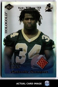 1999 Edge First Place #RG5 RICKY WILLIAMS New Orleans Saints MEM VG - Picture 1 of 4