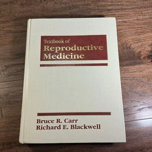 Textbook Of Reproductive Medicine 1993 Carr & Blackwell Hardcover  - Imagen 1 de 10