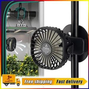 Premium Clip Ventilator oszilierend für Growbox Grower Zelt Lüfter mit Clip DHL - Bild 1 von 24