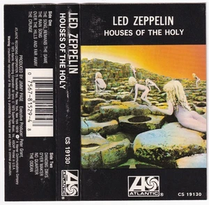 Led Zeppelin Houses Of The Holy Cassette 1973 Reissue CS 19130 SR - Picture 1 of 8