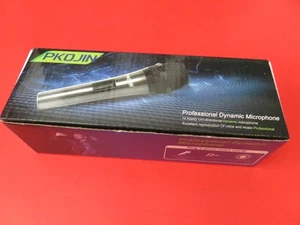 Pkojin DynamicMicrophone High Quality Handheld Wired Mic Karaoke Public Speaking - Picture 1 of 4