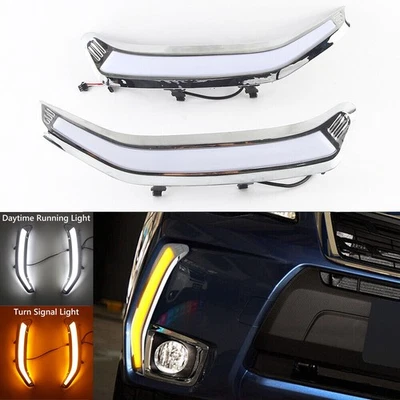 DRL FOR SUBARU FORESTER 2.0XT 2013 2014 2015 FOG LAMP LED DAYTIME RUNNING LIGHT Foto 1 de 4