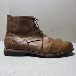 TIMBERLAND A1416 HERREN LEDER CHUKKA COMBAT BOOTS BRAUN GRÖßE UK10 EU44,5 - Bild 1 von 15