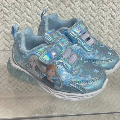 Zapatillas Disney Frozen 2 Azul Iluminado Niños Pequeños Talla 6 | Princesas Foto 1 de 4
