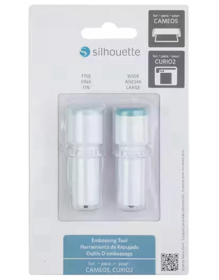 SILHOUETTE EMBOSSING TOOL FINE & WIDE FOR CAMEO 5 CURIO 2 MACHINES FREE SHIPPING - Image 1 of 1
