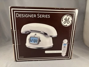 OPEN BOX 2006 GE Designer Series Telephone Phone White 27901GE1 Cordless - Afbeelding 1 van 6