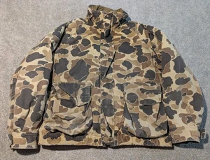 Vintage Columbia Jacke Herren Large Tall Duck Camo 3 in 1 Goretex 80er Mantel - Bild 1 von 18