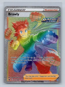 Brawly (Secreto) Secreto Raro SWSH06: Chilling Reign 212/198 Casi Nuevo ¡Envío Gratis! - Imagen 1 de 2