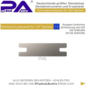 Llave - Wrench - apta solo para ICP Scaler Tips - puntas ZEG ² - Imagen 1 de 4