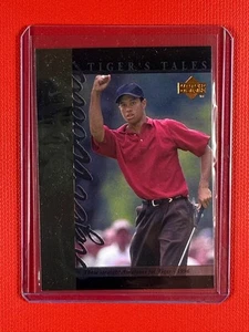2001 Upper Deck Tiger Woods Tiger Tales #TT11 - Three Straight Amateurs - Picture 1 of 2