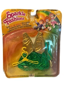 1984 Vintage Sparkle Fashions By Totsy Outfit Rainbow Brite Cabbage Patch ungeöffnet - Bild 1 von 6