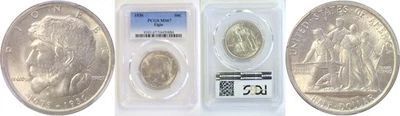 1936 50C Elgin Commemorative Half Dollar - PCGS MS-67 - Image 1 of 3