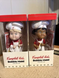 Campbell Soup Kids Wackelkopf Puppen Figuren Sammelserie 2 Stück Konvolut - Bild 1 von 5