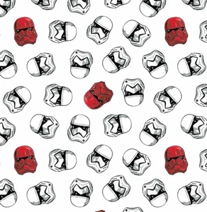 Star Wars Storm Troopers White 100% Cotton Fabric .75 Yard Available - Picture 1 of 1