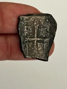 Mexico Silver 2 Reales Cob Avg Circ / 1500-1650's - Picture 1 of 3