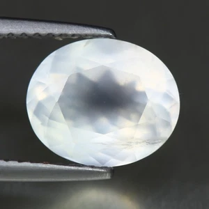 2,68 Cts_Excelente Corte Superior Brillo_100 % Natural Piedra Lunar Blanca Sin Calentar_India - Imagen 1 de 3