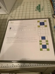 Accuquilt 55724 Rechteck 3 1/2 x 6 1/2 Schneideisen Neu in Verpackung - Bild 1 von 4