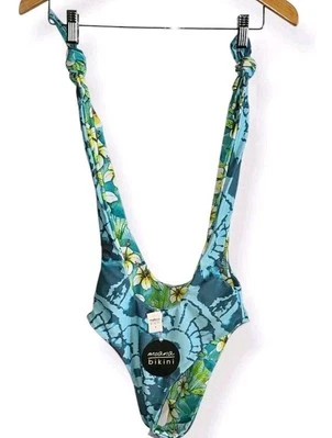Moana Bikini Sassy Sea Monkey Reversible Seamless Swimsuit NO TUBE TOP SZ SM NWT - Image 1 of 4
