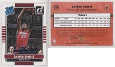 2014-15 Panini Donruss Rated Rookies Press Proof Blue /99 James Ennis Rookie RC