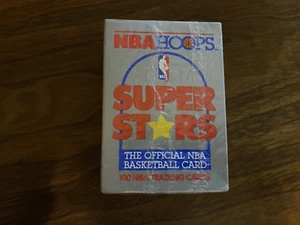 1990 Hoops Super Stars Sealed NBA Box (100 Card Set) Michael Jordan, Robinson - Picture 1 of 4