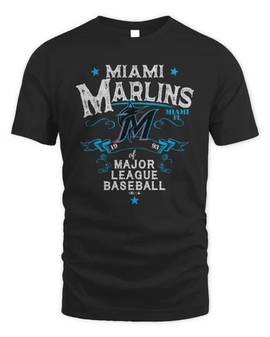 Miami Marlins M.L.B Baseball team Gift for sport fans men women T shirt S-3XL Cover