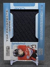 2014 ITG Heroes and Prospects Top Game Used Jersey Blue /60 Mitch Marner #TPJ-11