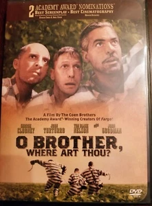 O Brother, Where Art Thou? (DVD, 2000) A Film By The Coen Brothers, Like New - Imagen 1 de 5