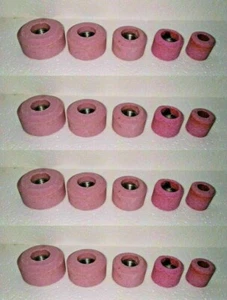 Black & Decker Valve Seat Grinder Stone Set 10 Stones 32 mm to 65 mm Pink - Foto 1 di 2